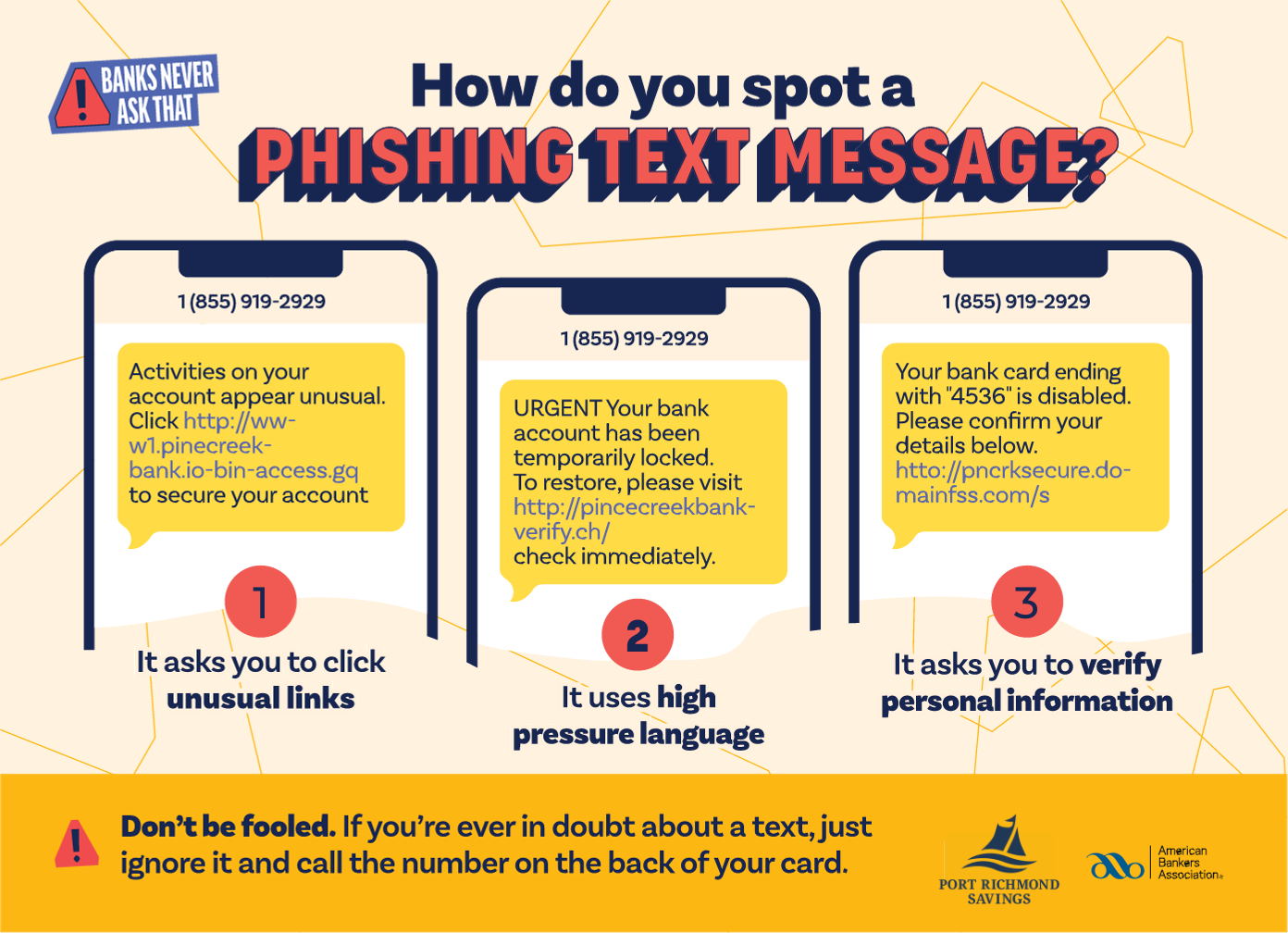 Phishing Red Flags Infograph