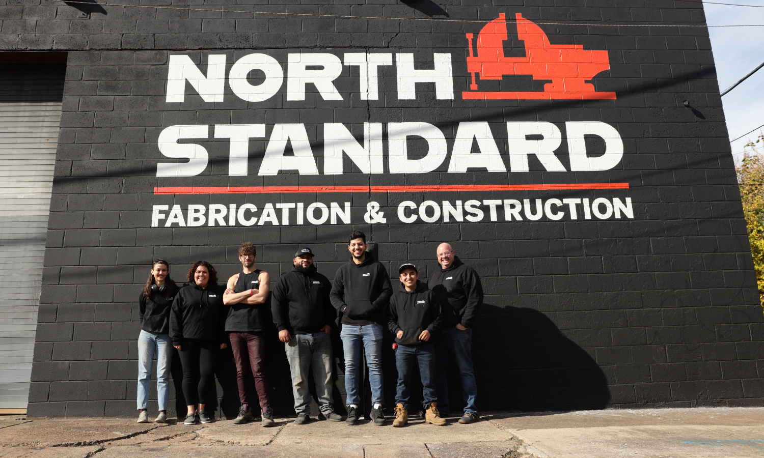 Photo of North Standard employees, business customers of Port Richmond Savings
